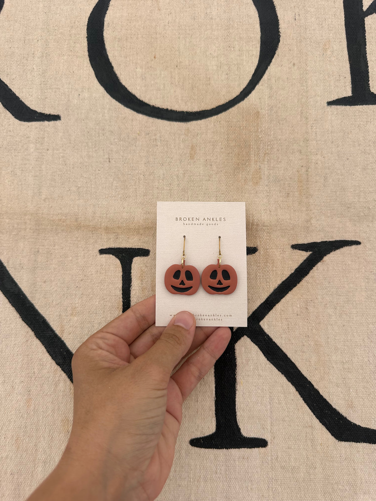Pumpkin Dangles