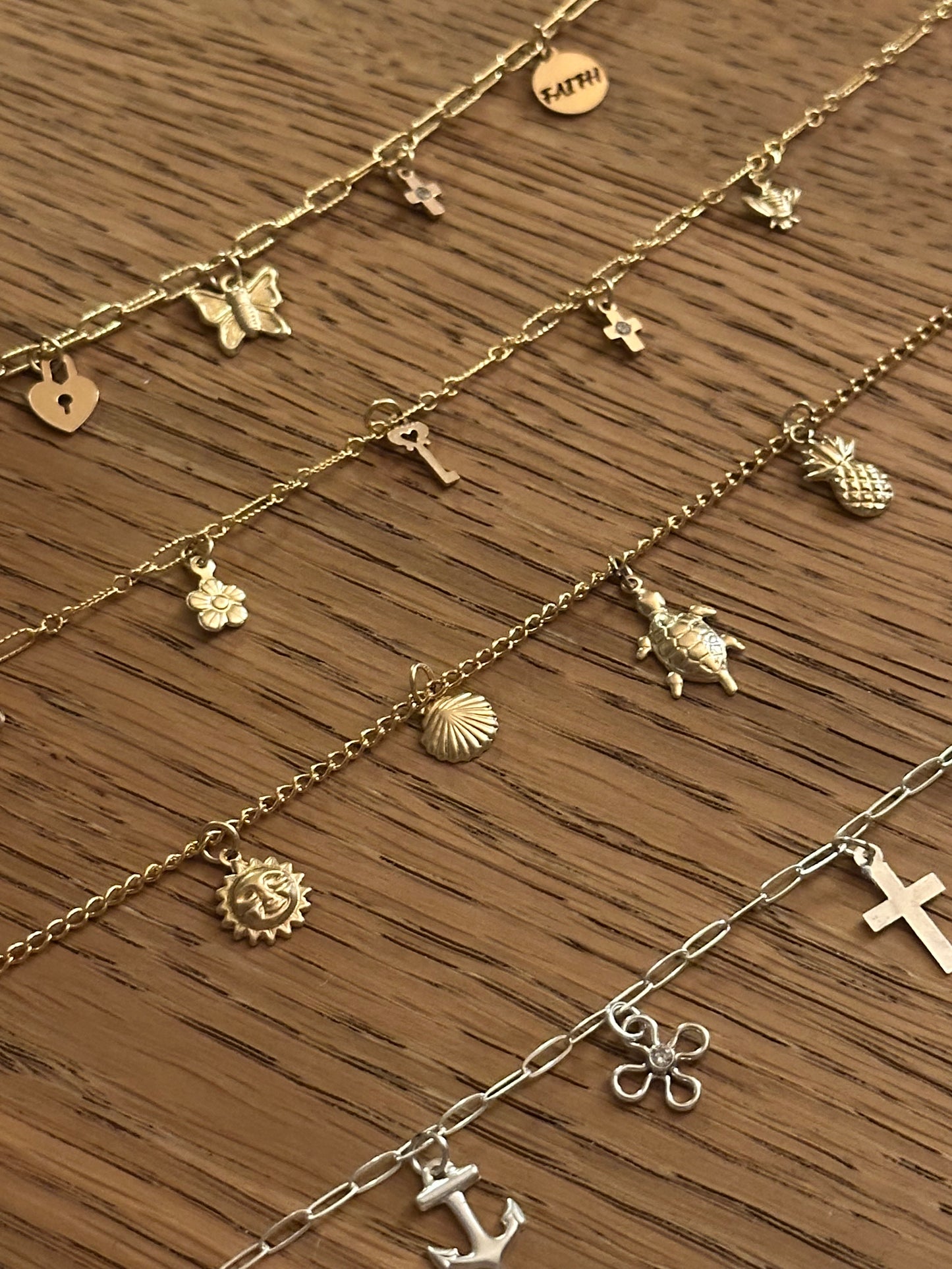 Dainty Charm Necklaces