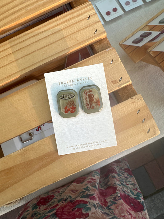 Stamp .06 Earrings