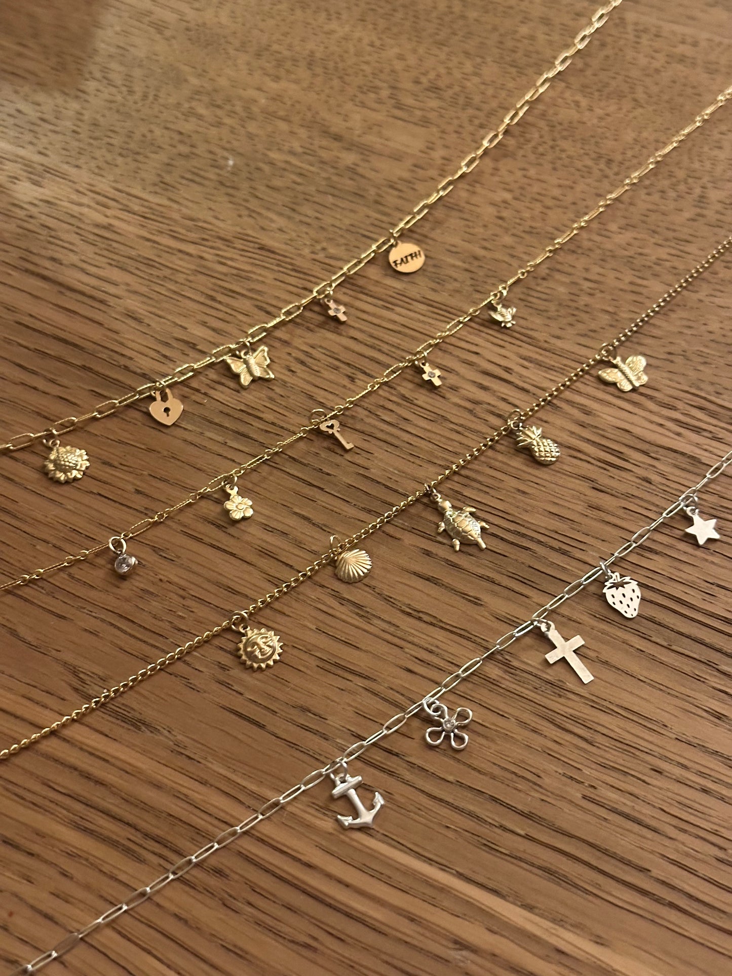 Dainty Charm Necklaces