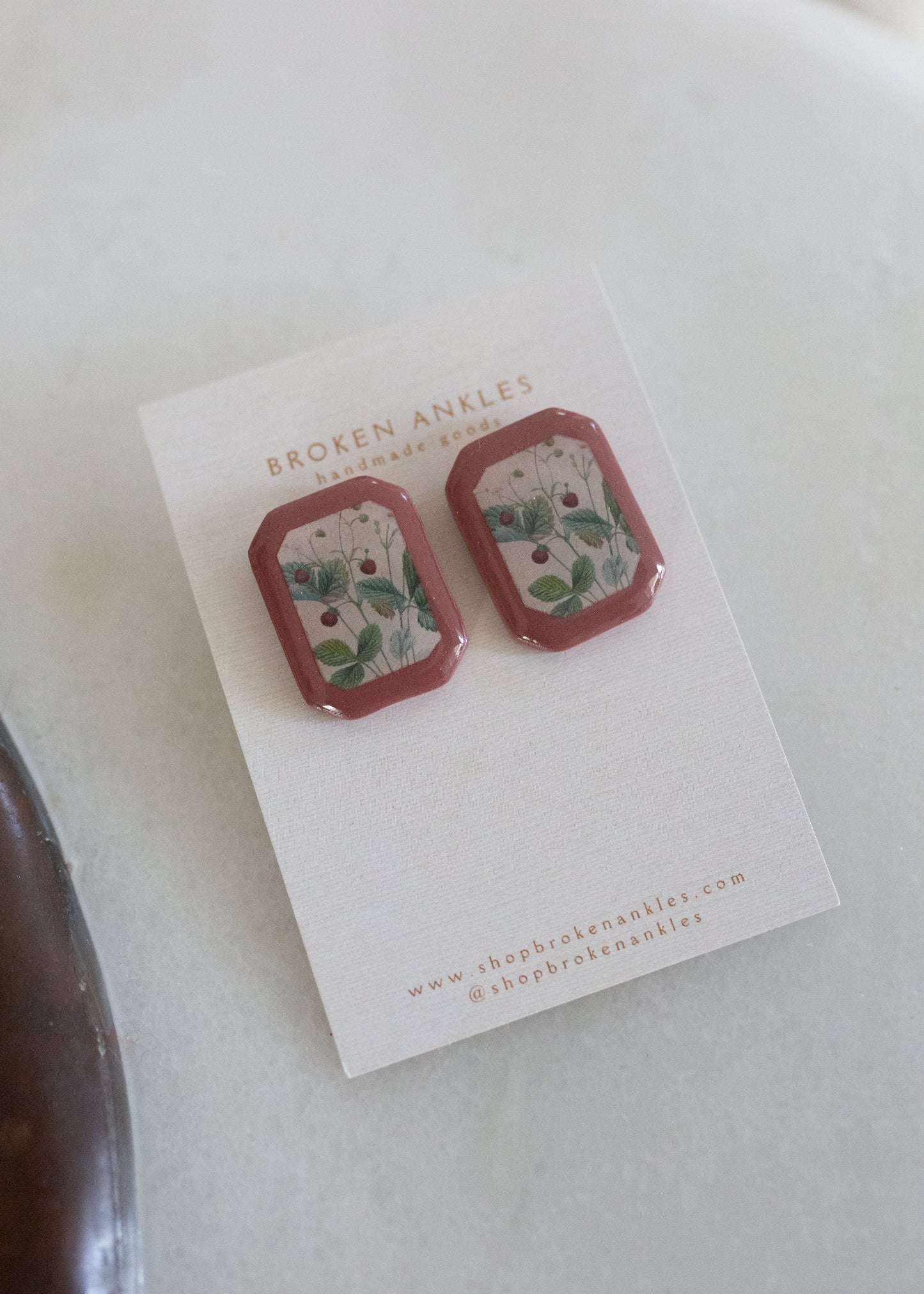 Stamp Earrings