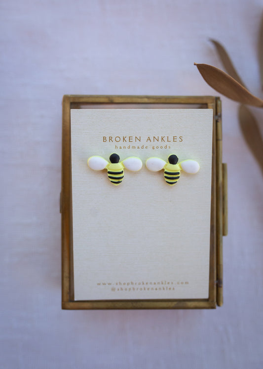 Clay Bee Studs