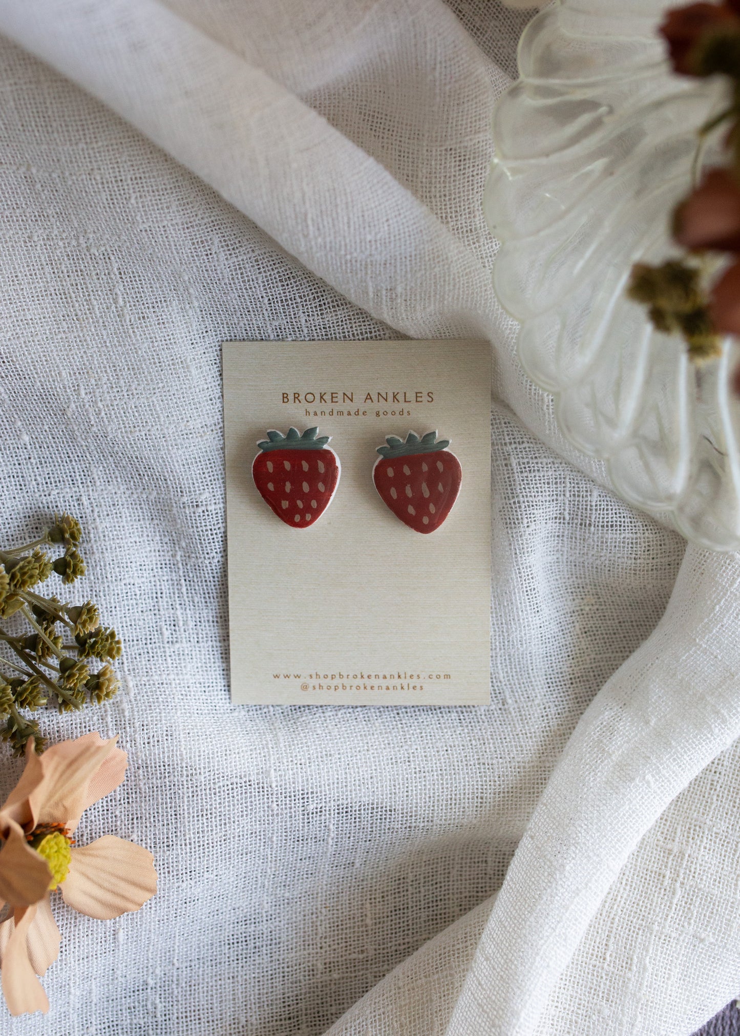 Strawberry Studs