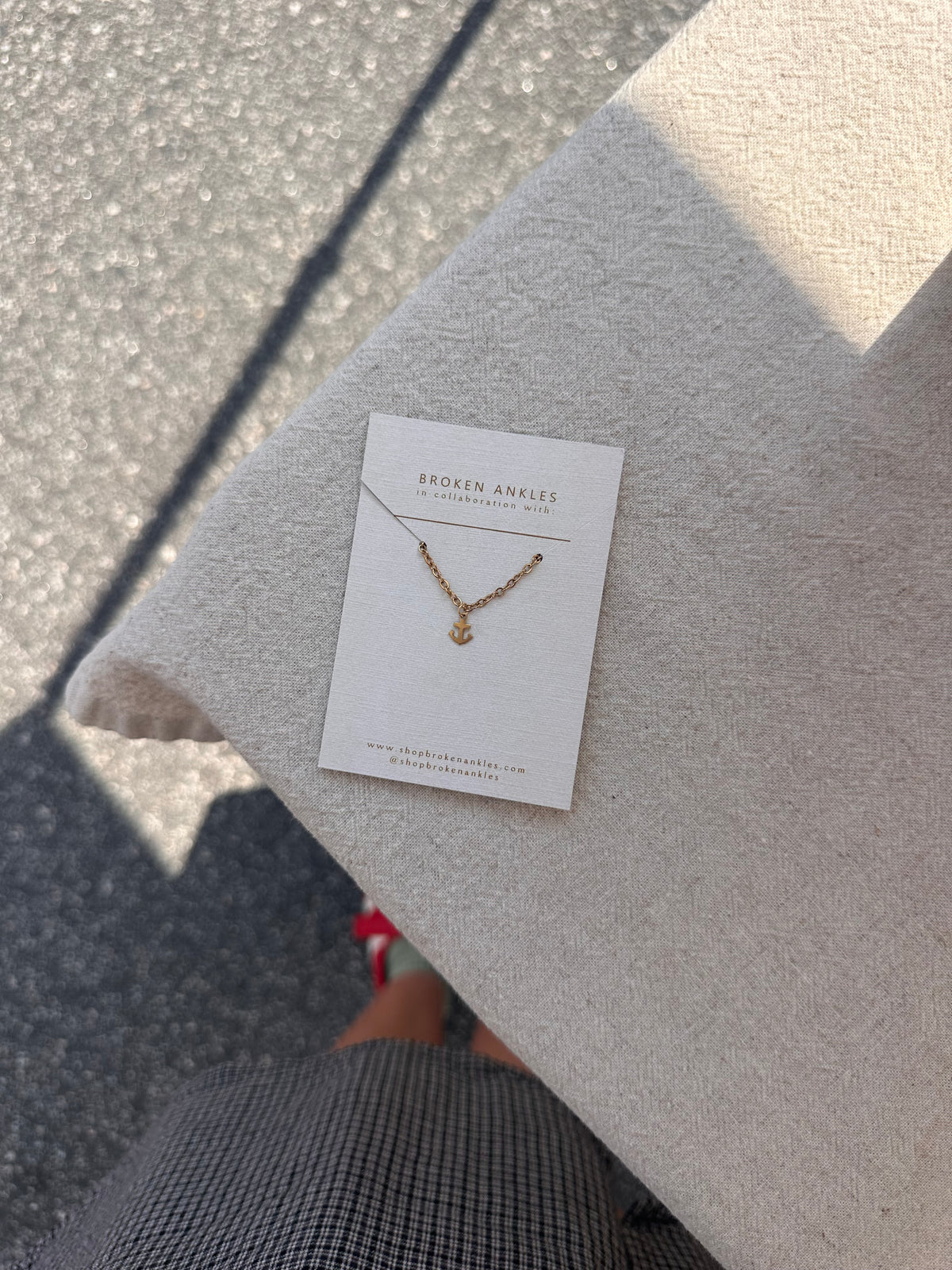 Anchor Necklace