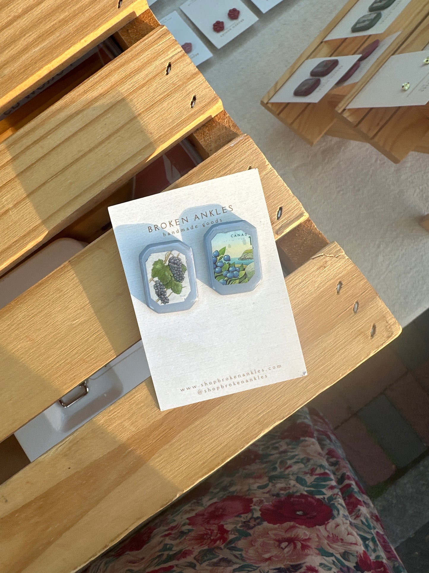 Stamp .05 Earrings