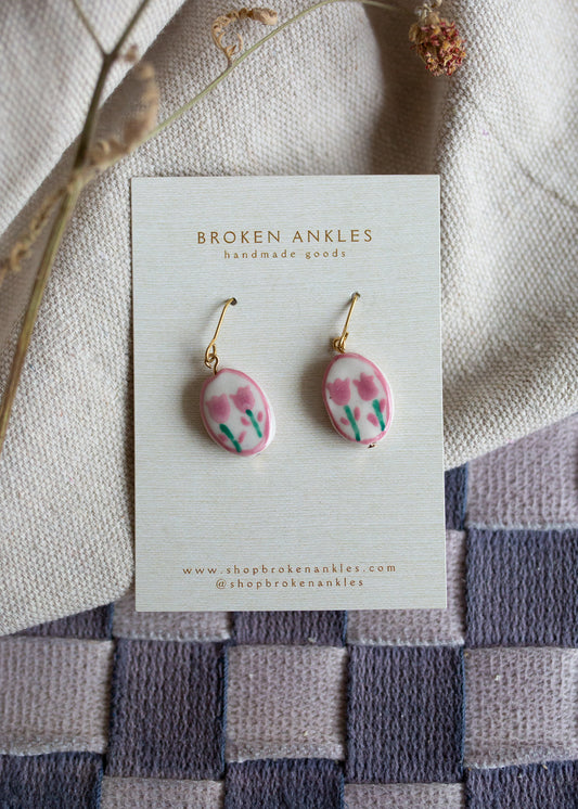 Floral Beaded Drops