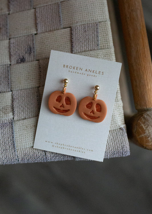 Pumpkin Dangles