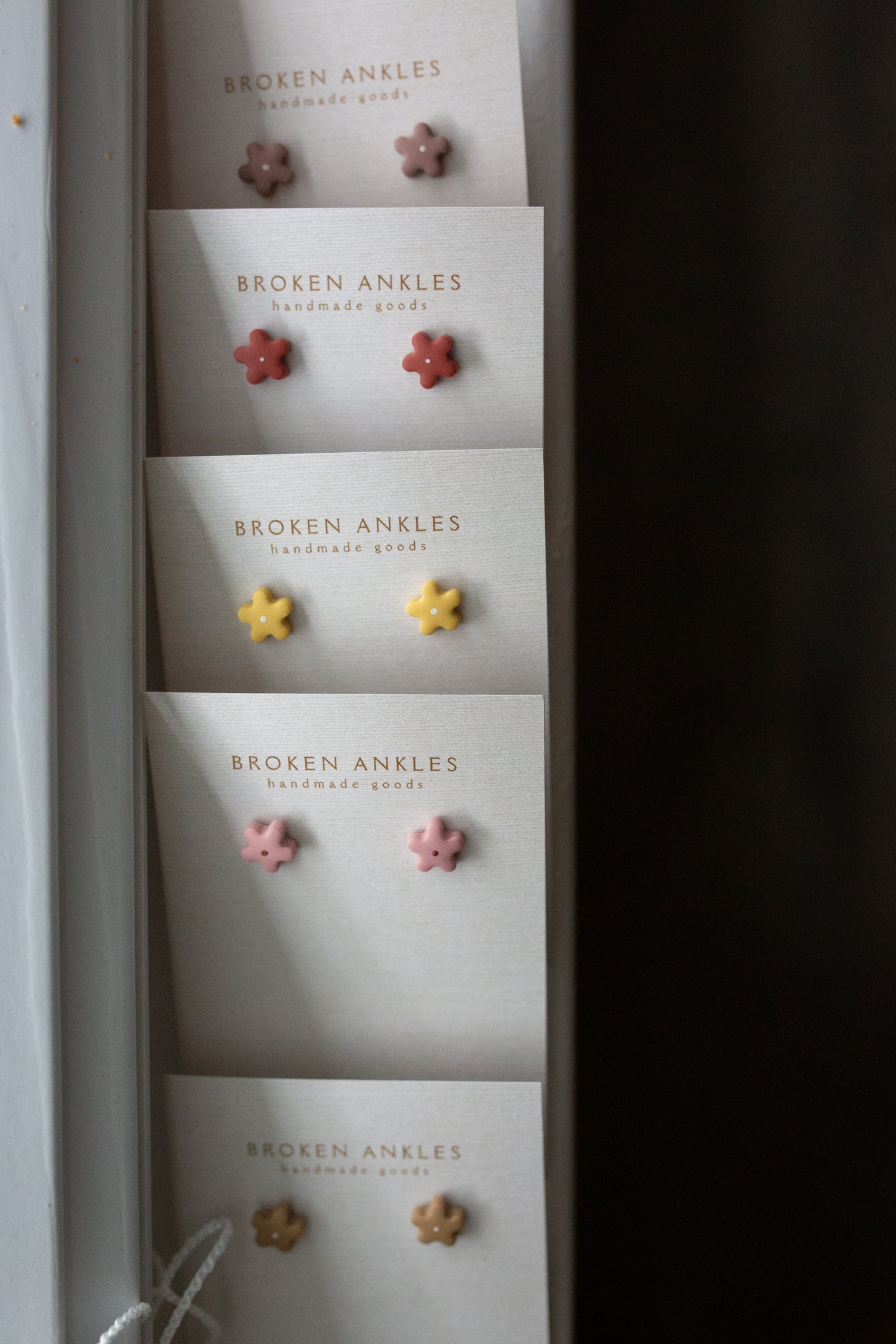 Tiny Flower Studs