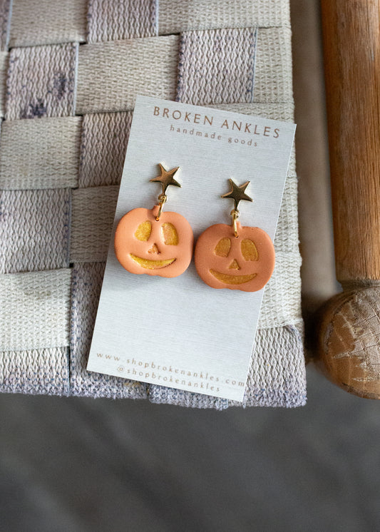 Pumpkin Dangles