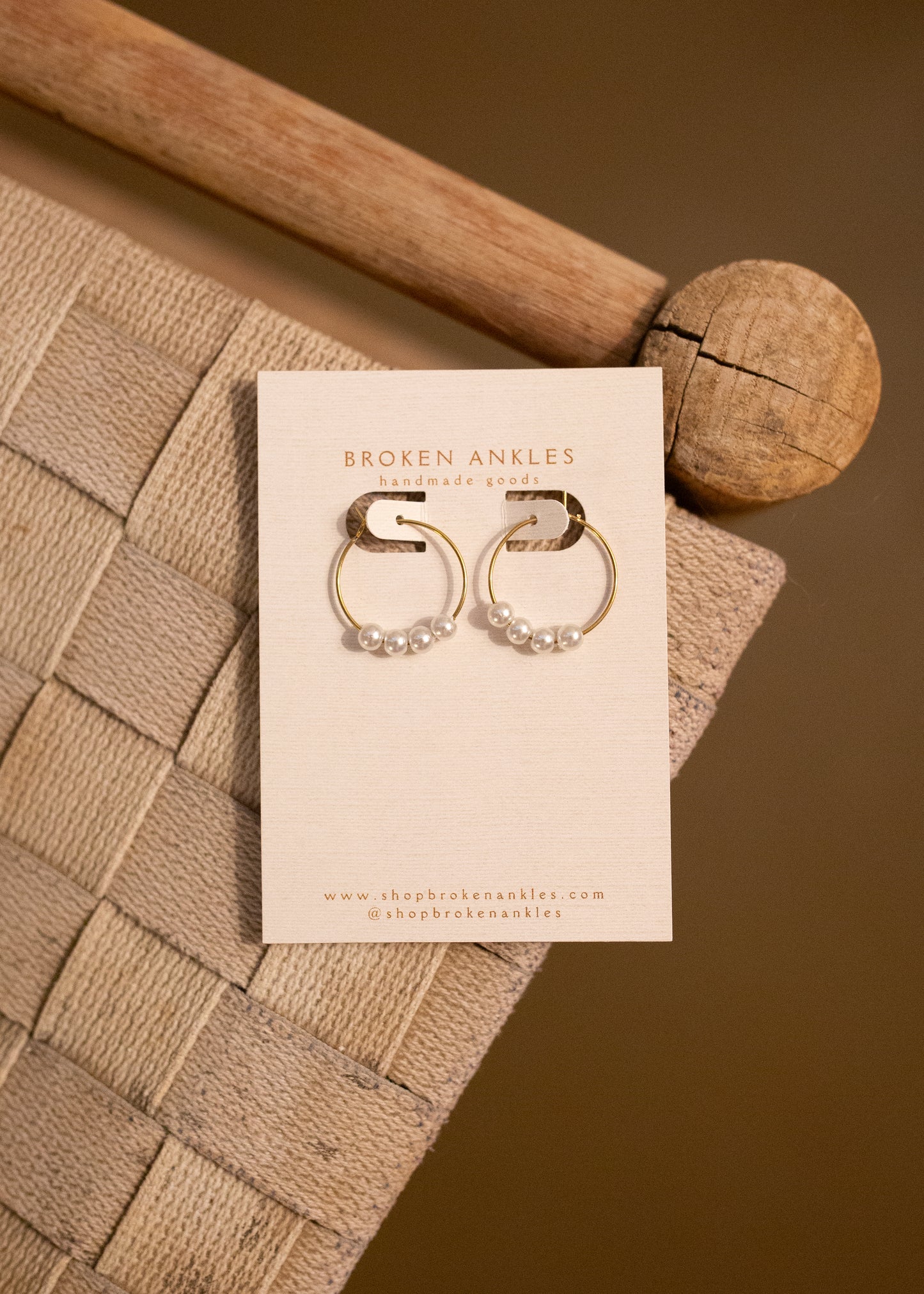 Pearl Hoops