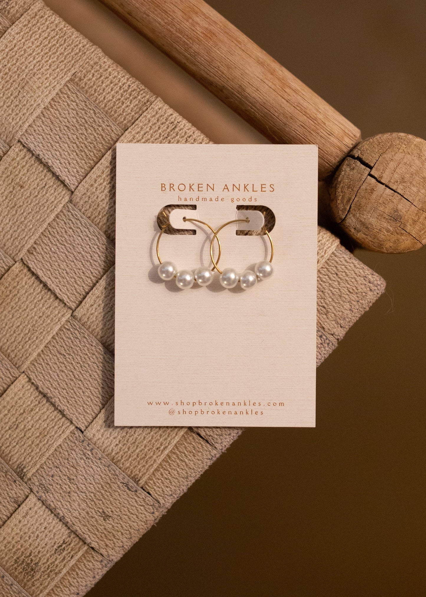 Pearl Hoops