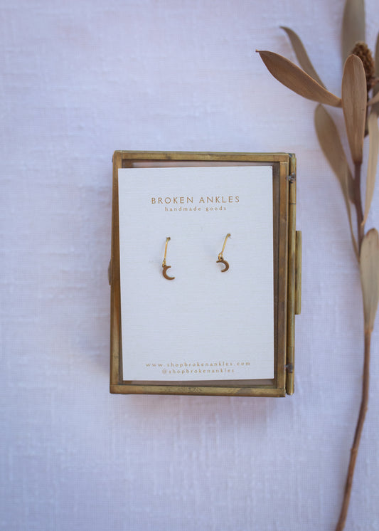 Dainty Brass Moons