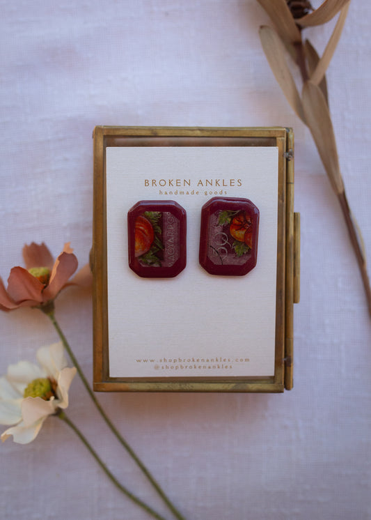Stamp .01 Earrings