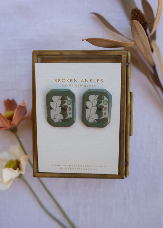 Stamp .03 Earrings