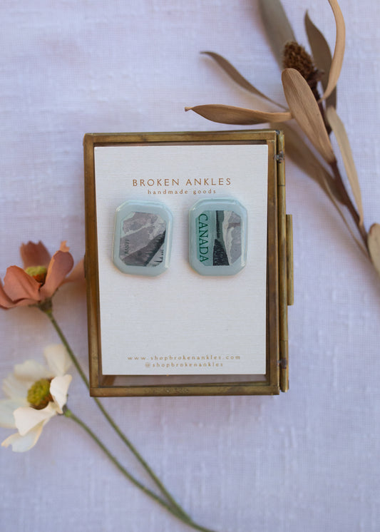 Stamp .04 Earrings