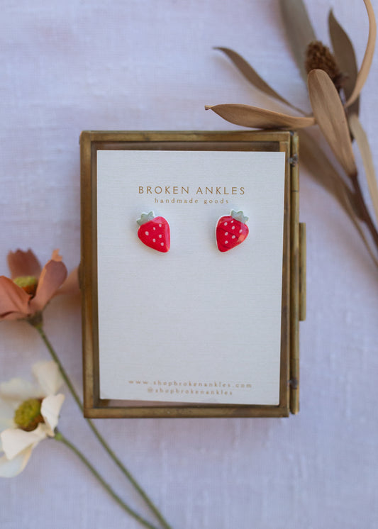 Strawberry Studs