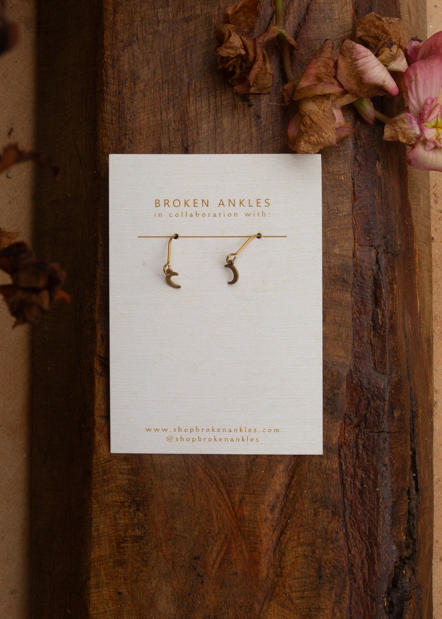 Dainty Brass Moons