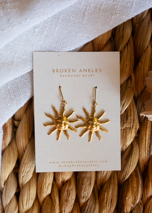 Sun Earrings