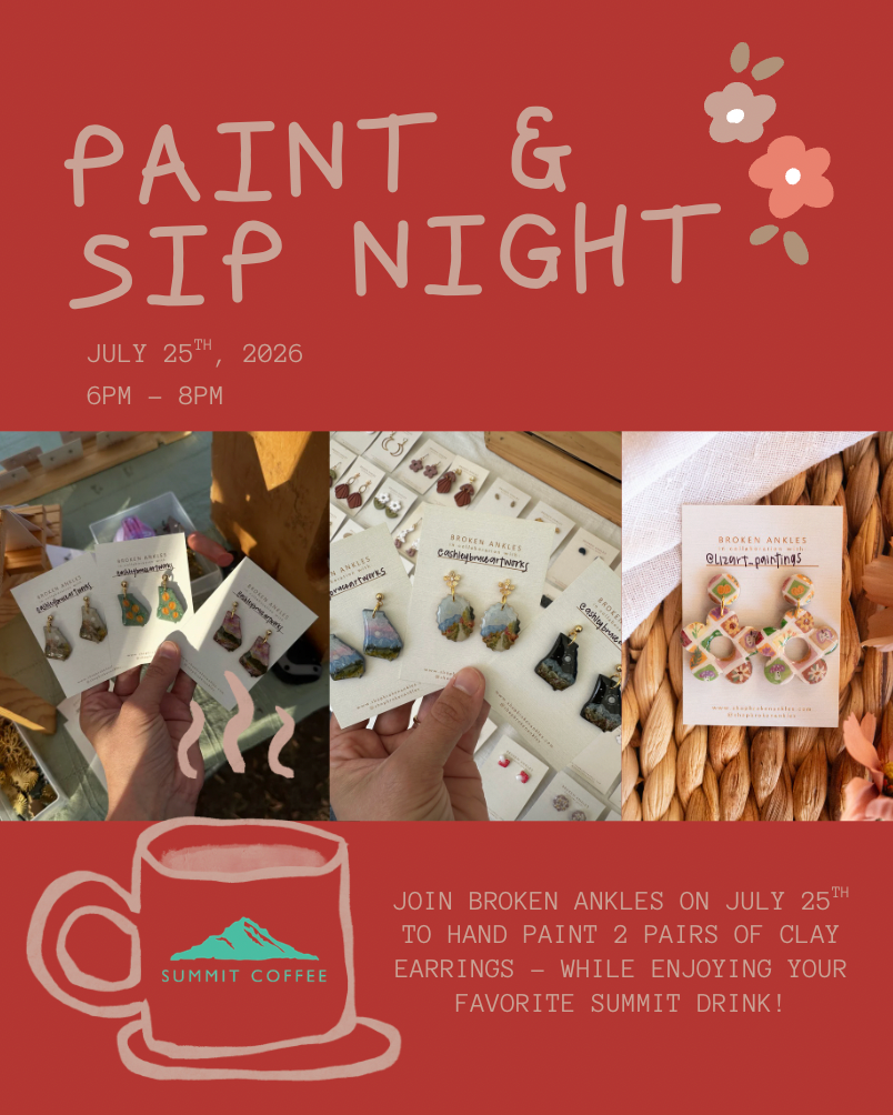 Hand Painting Class Ticket - Summit Coffee