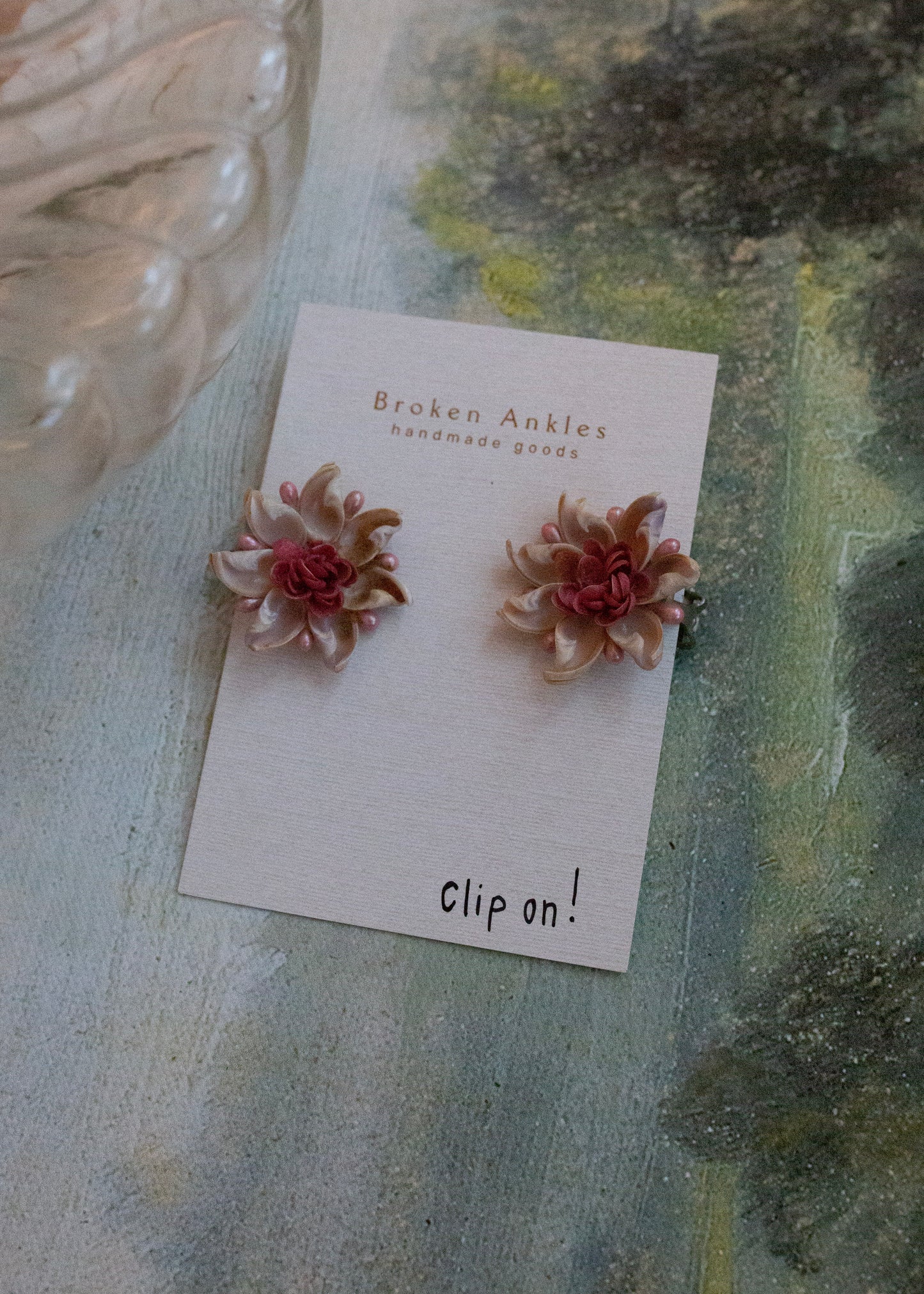 Shell Floral Earrings
